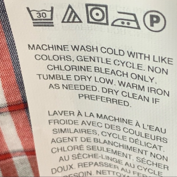 J Crew Mens Classic Fit Stretch Secret Wash Plaid Size Small Long Sleeve Gray - Picture 6 of 9